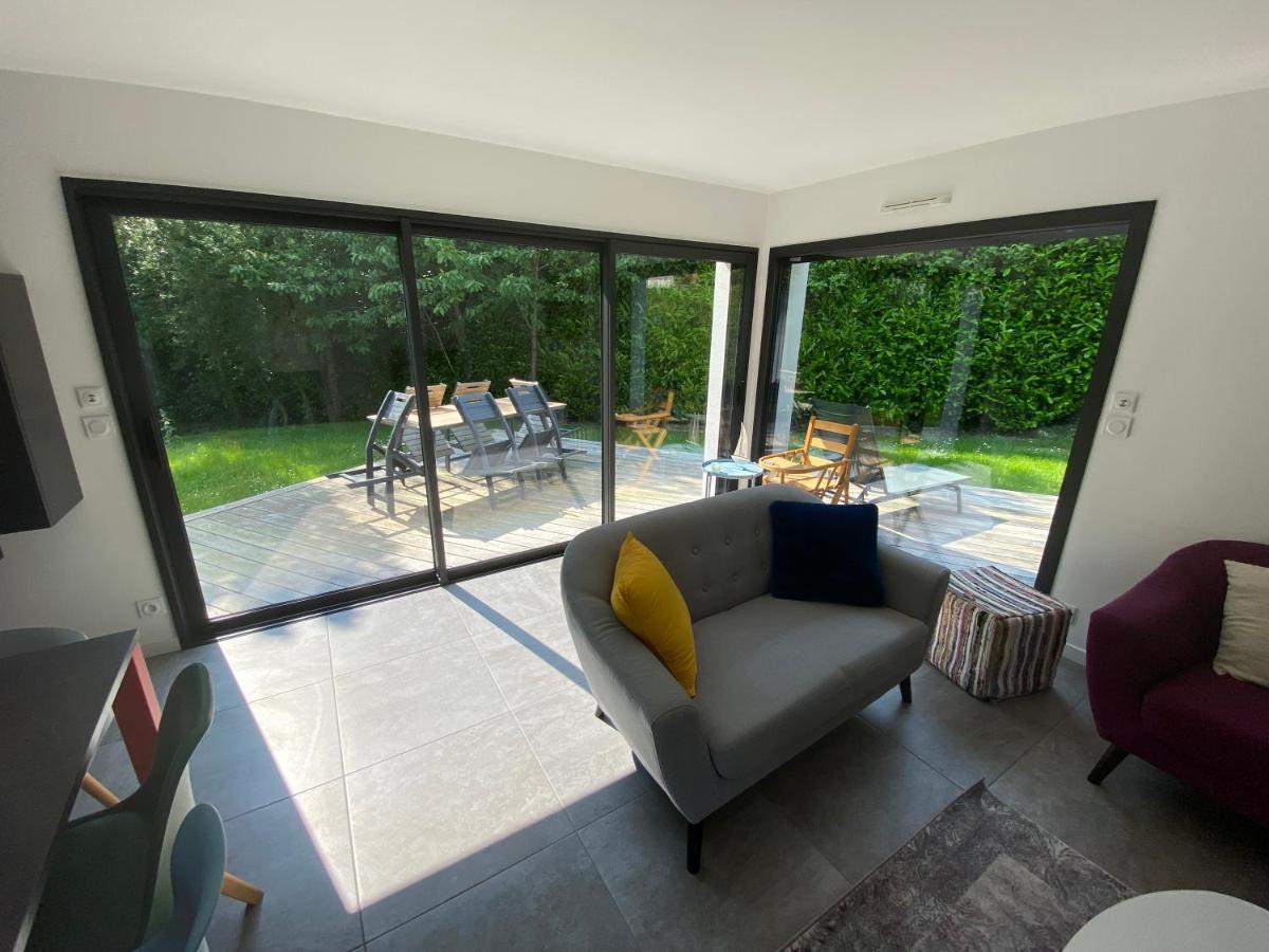 2 Maisons De Vacances Sittelles Lodge Concarneau Luaran gambar