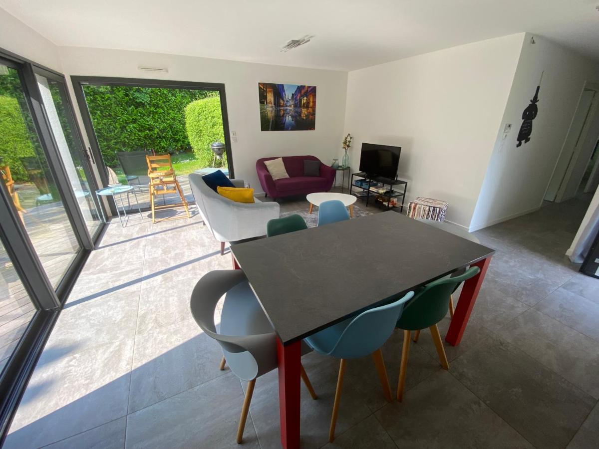 2 Maisons De Vacances Sittelles Lodge Concarneau Luaran gambar