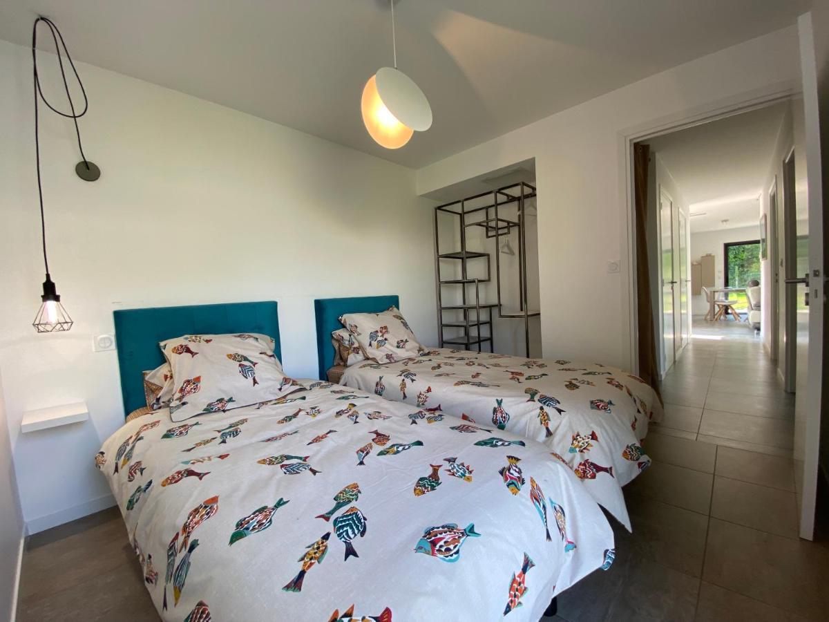 2 Maisons De Vacances Sittelles Lodge Concarneau Luaran gambar